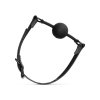 Bedroom Fantasies - Breathable Silicone Ball Gag Black